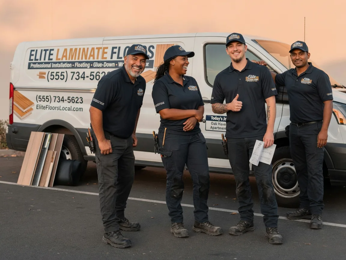 Laminate flooring installation company in Hext, TX